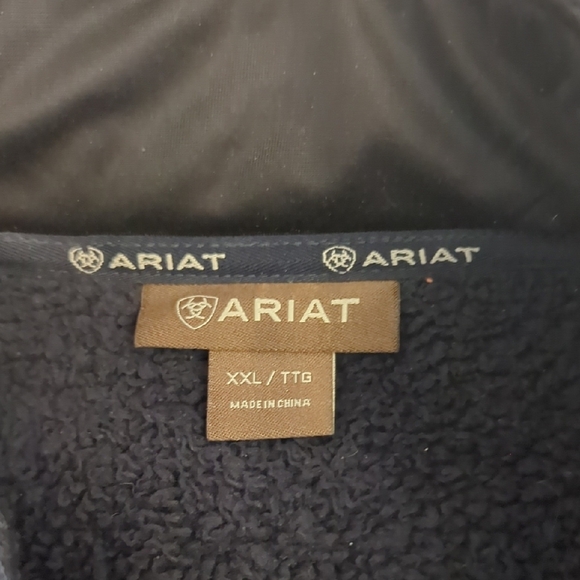 Ariat Blue Lightweight Shirt Jacket Relaxed Fit - Picture 2 of 4